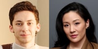 Side by side of Andrew Barth Feldman and Constance Wu.