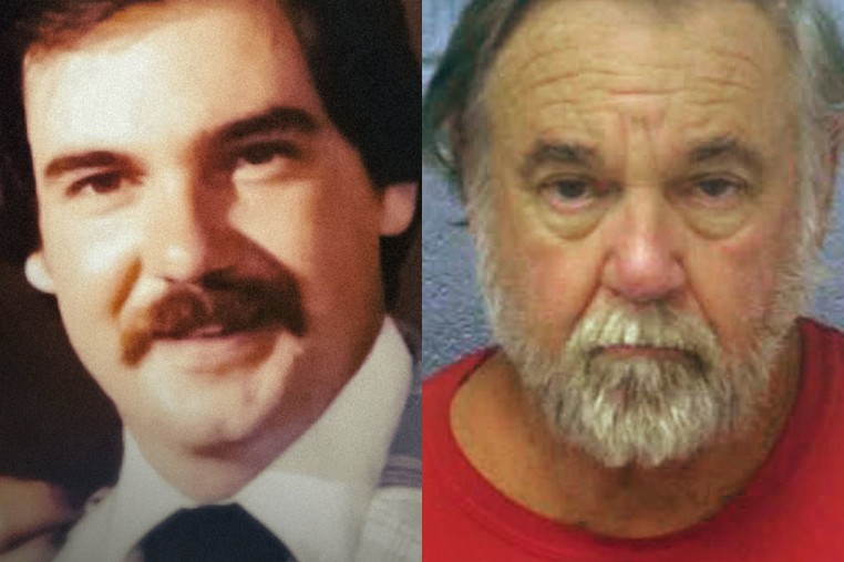 Pastor Joe Campbell in a booking mug on Dec. 17, 2025, 