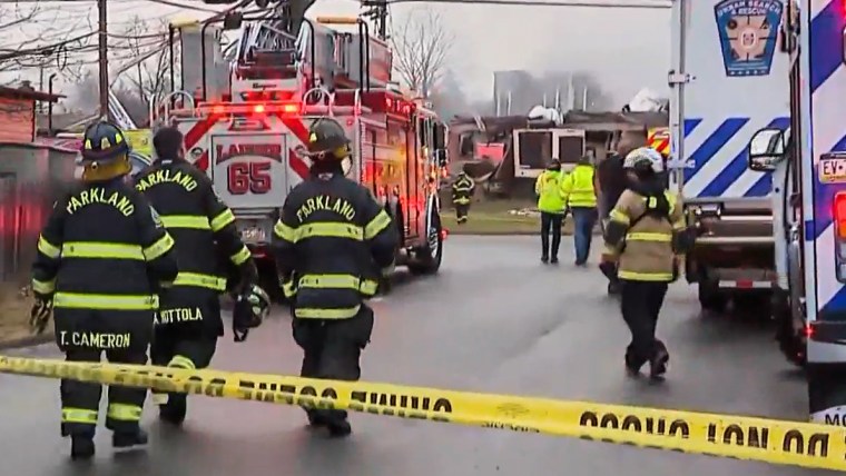 Emergency responders reported multiple injuries after an explosion at a nursing home in Bristol Township in Bucks County.